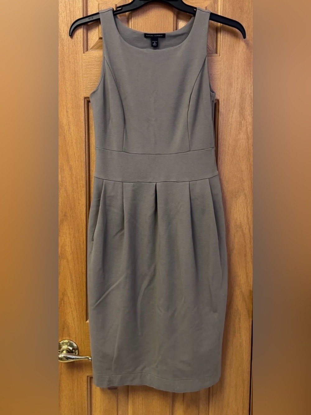 Banana Republic Strapless Tan Brown Women’s Jumper Dress size 8